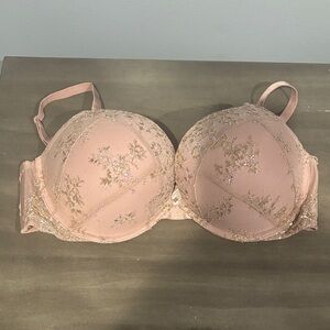 VS Bombshell Bra - Pink & Gold